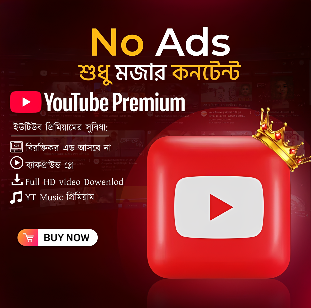 YouTube Premium App