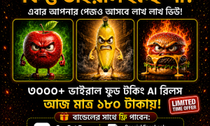 ৩০০০+ বাংলা AI ফুড টকিং রিলস্ বান্ডেল মাত্র ১৮০ টাকায়